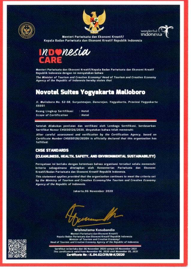 Novotel Suites Yogyakarta Malioboro Exterior foto